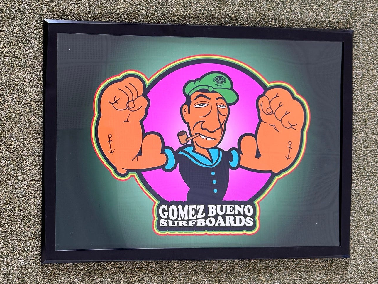GB Surfboards (plastic frame) by Gomez Bueno