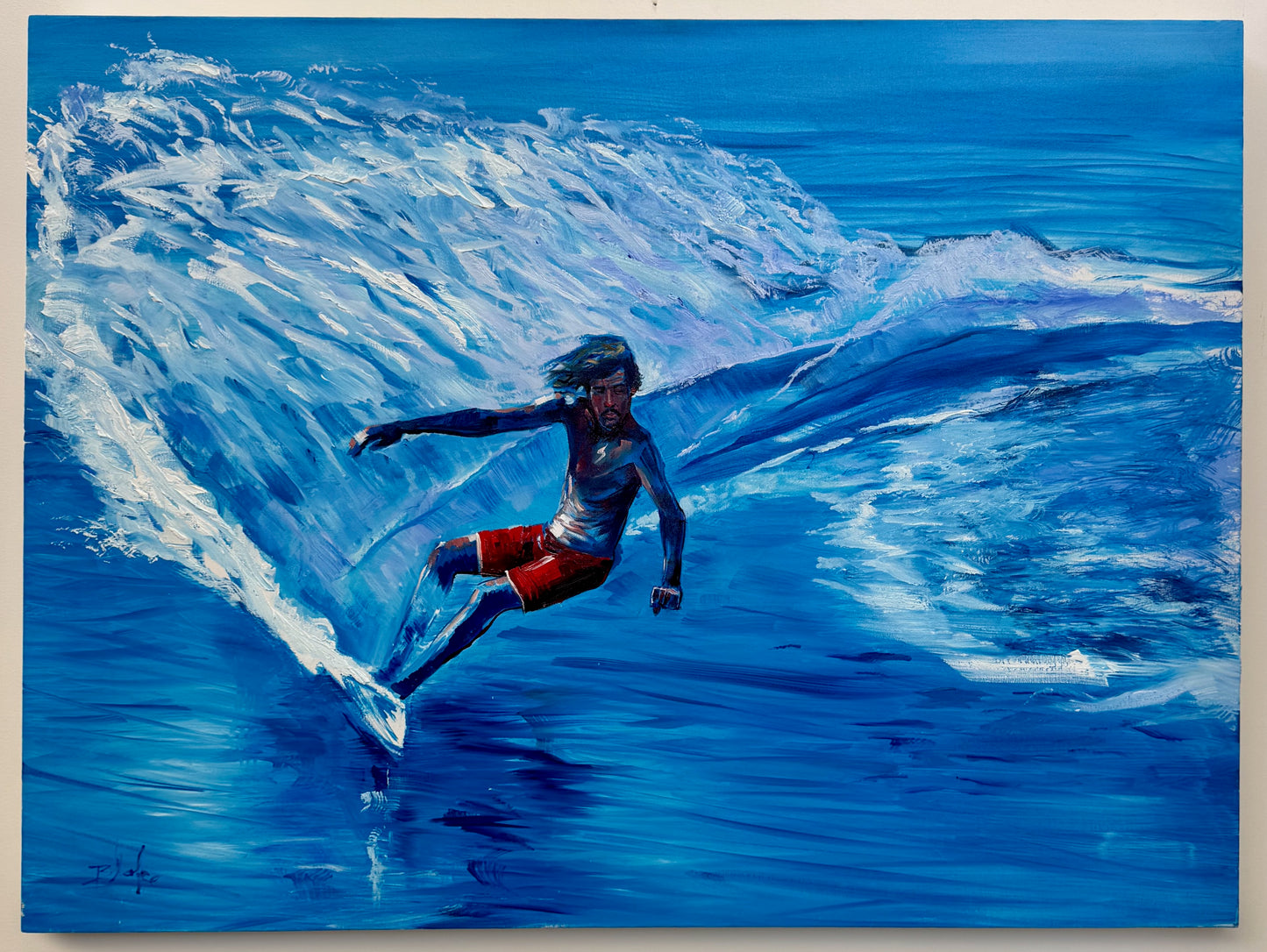 Michael Peterson 1977 Stubbies (ORIGINAL)  by Ricky Blake