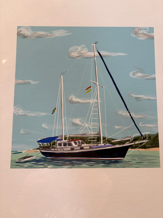 Newporter Ketch by Michael Tilden