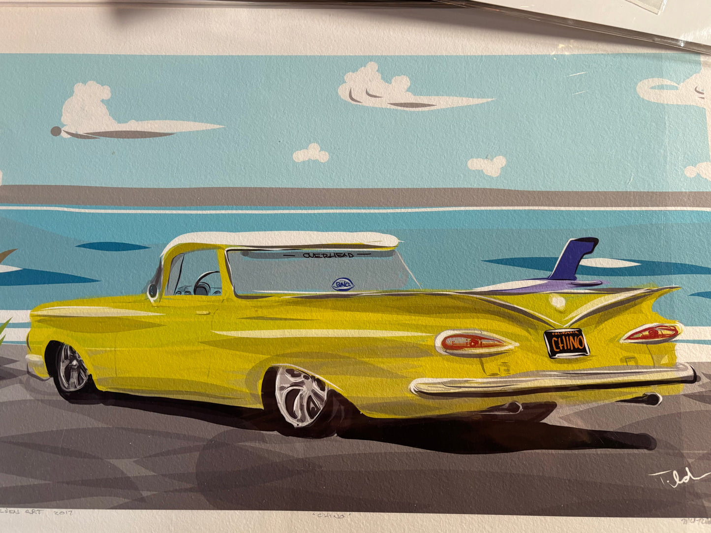 Chino  (NOT FRAMED)  by Michael Tilden