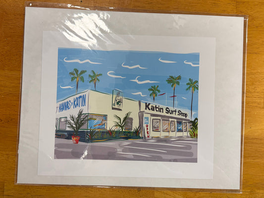 Katins Surf Shop by Michael Tilden
