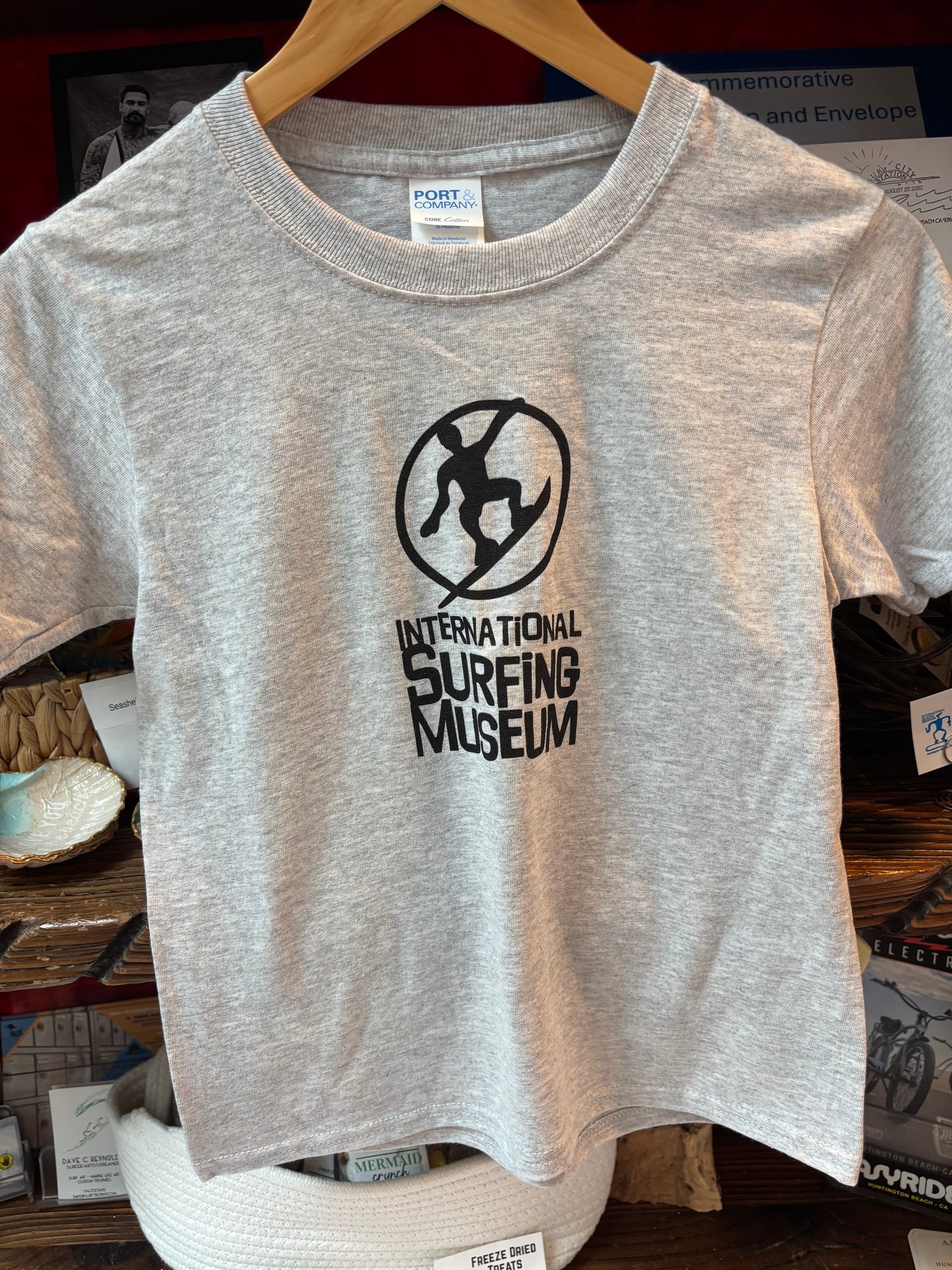 Surfing Museum Logo T-Shirt for Children/Young Adults S/S