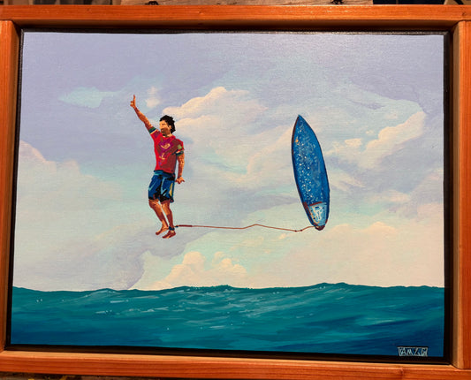 Medina Flying Olympic Flag by Cameron Calderon