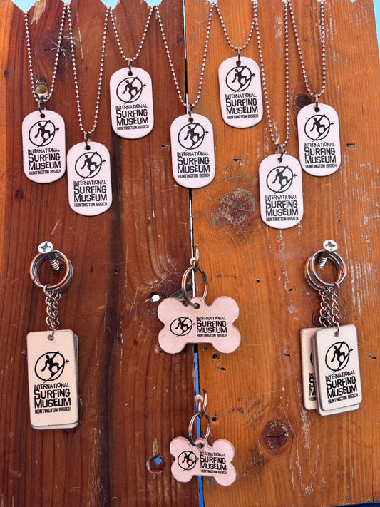 HBISM Logo Chains (Dog Tag Necklace, Bone Key Chain, Key Chain)