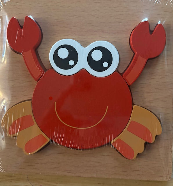 Crab Puzzle (children 6 piece)