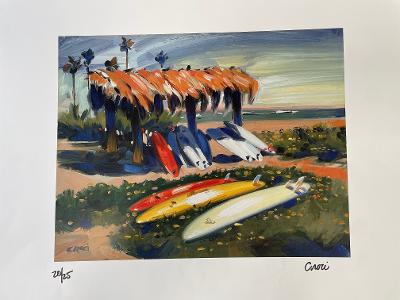 Surf Shack (PRINT) by Ron Croci (COLORS)