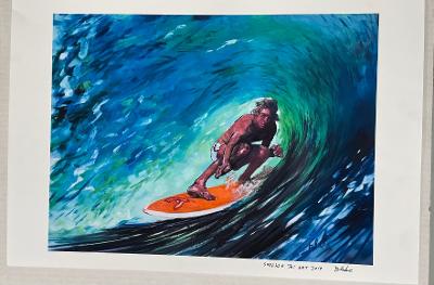 Surfside 70s Art 2019 by Ricky Blake (print)